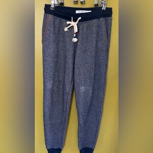 Sol Angeles Dark Gray Joggers with Blue Accents
